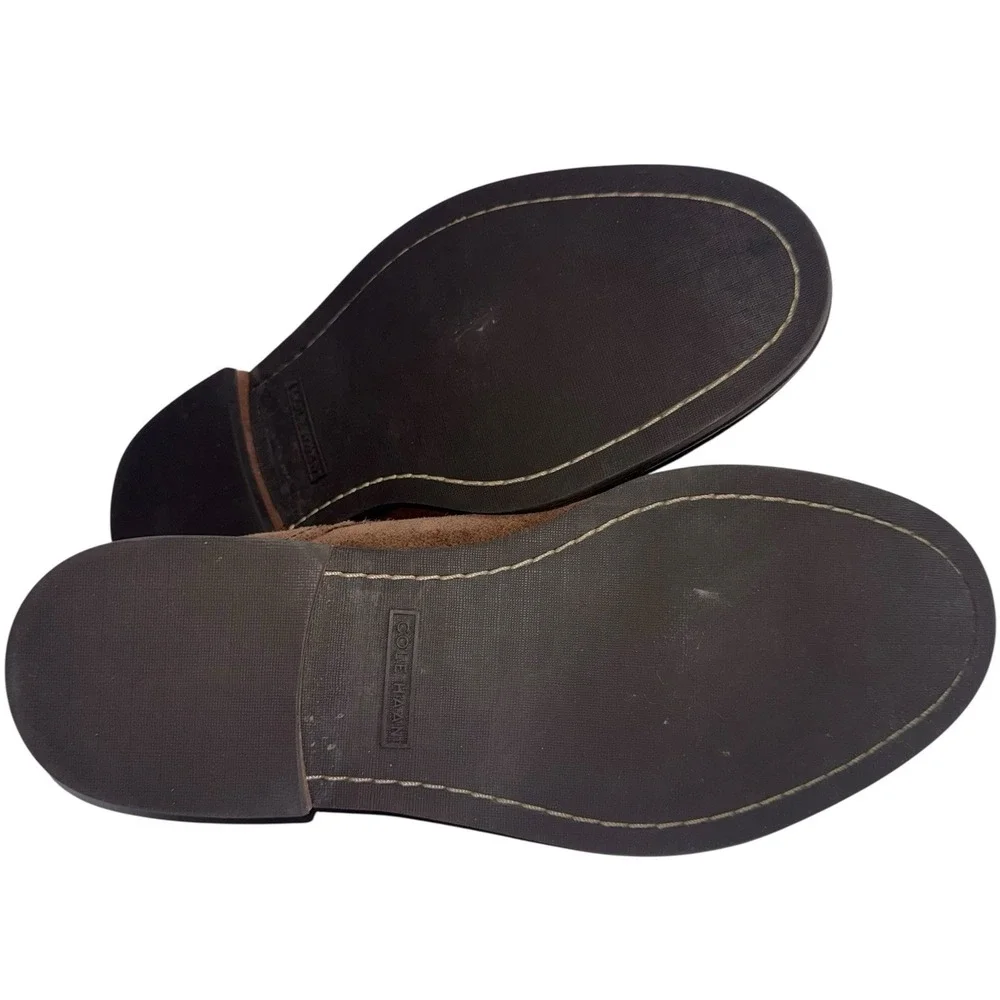 Cole Haan Ogden‎ Stitch Chukka II Boots Men 9 Muir Suede Dark Brown C26393